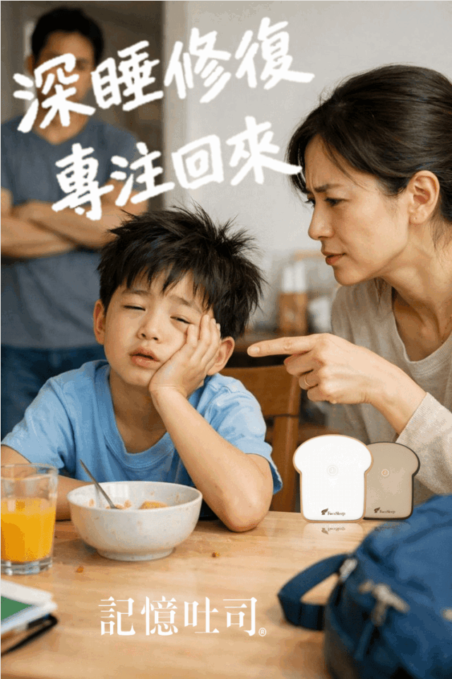 深層睡眠修復身體 專注回來白天學習